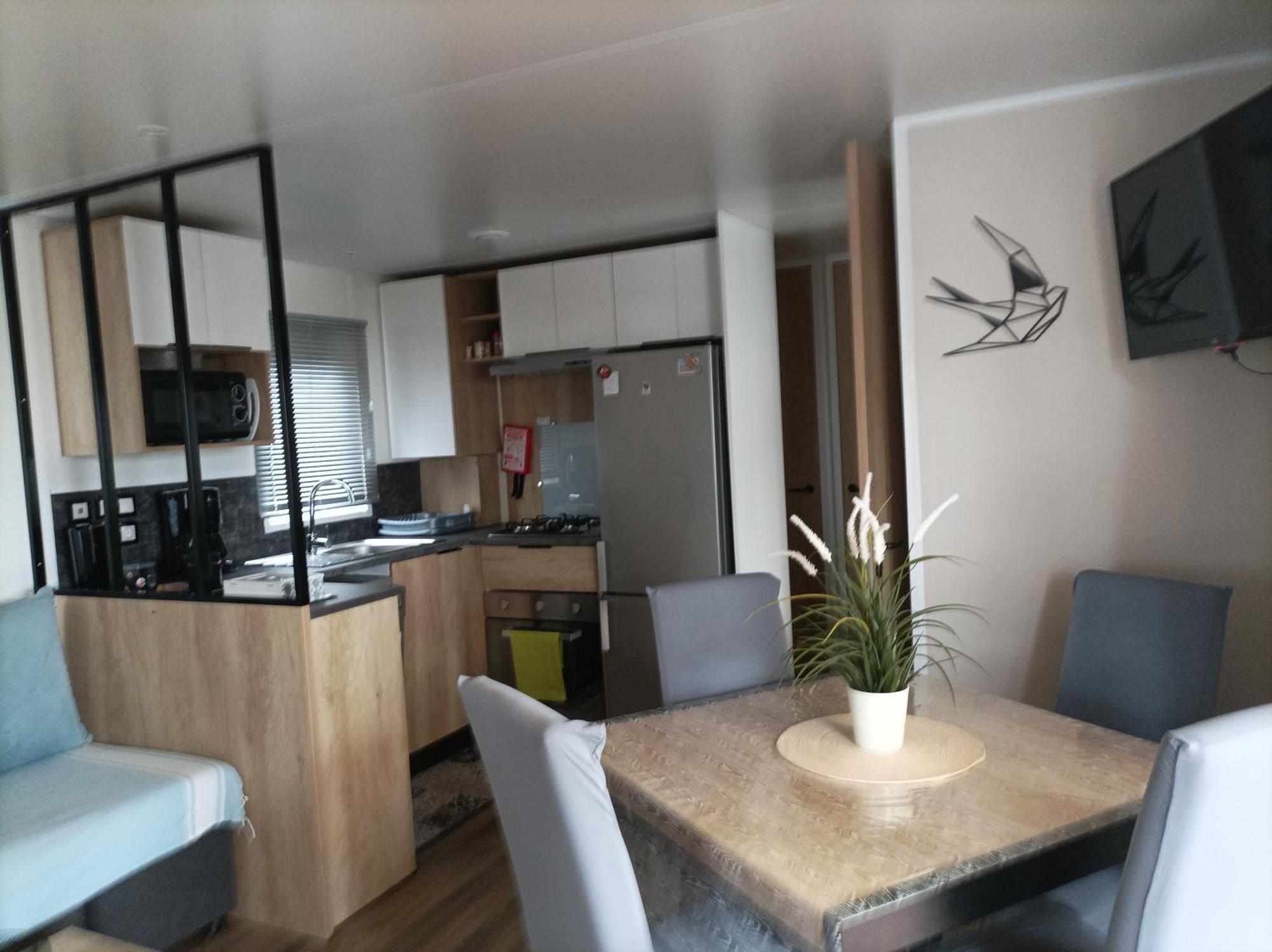 Mobil home moderne neuf et ultra équipé de 6 à 8 couchages avec WE ALL INCLUSIVE Canet Exterior foto
